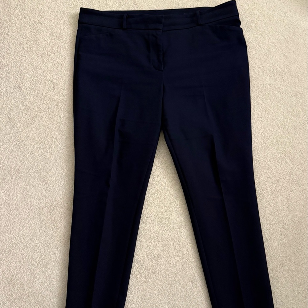 LOFT Classic Black Women's Marisa Skinny Pants - Size 14